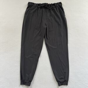 Lululemon Women Keep Moving Jogger Luxtreme Charcoal Gray High Rise Pant 14